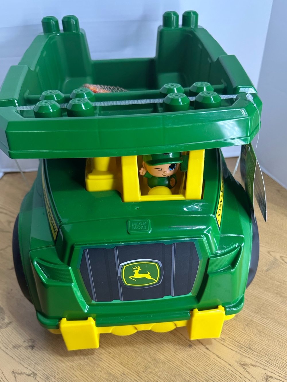 Mega Blocks John Deere Toddler Building Blocks Toy Set, Dump Truck 25 Pieces NWT